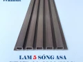 Tấm ốp 5 sóng ngoài trời ASA - Walnut