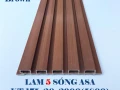 Tấm ốp 5 sóng ngoài trời ASA - Brown