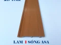 Lam 1 sóng ngoài trời 2D ASA - Teak