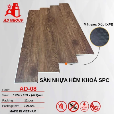 Sàn nhựa AD - 08