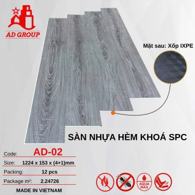 Sàn nhựa AD - 02