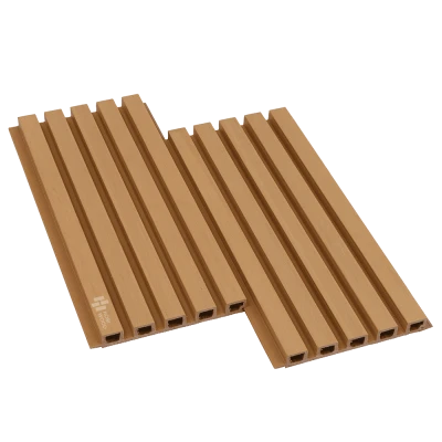 Tấm ốp lam 5 sóng gỗ nhựa ASA 5SASA002 Sandal Wood
