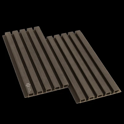 Tấm ốp lam 5 sóng gỗ nhựa ASA 5SASA004 Titack Walnut