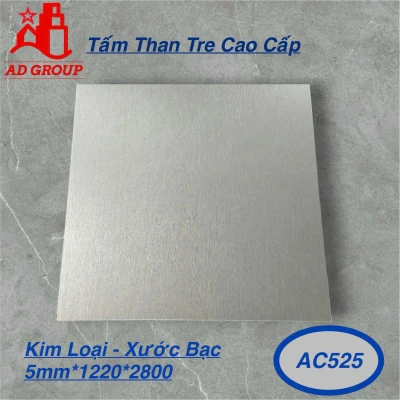 Tấm Ốp Than Tre AC525 - Xước Bạc
