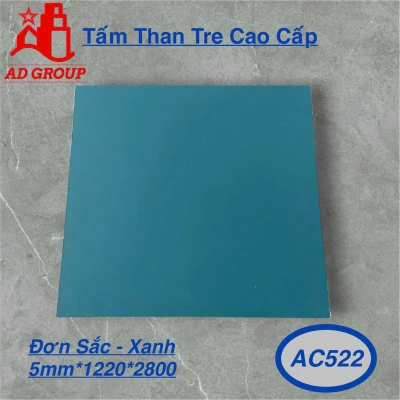 Tấm ốp than tre AC522 - Xanh