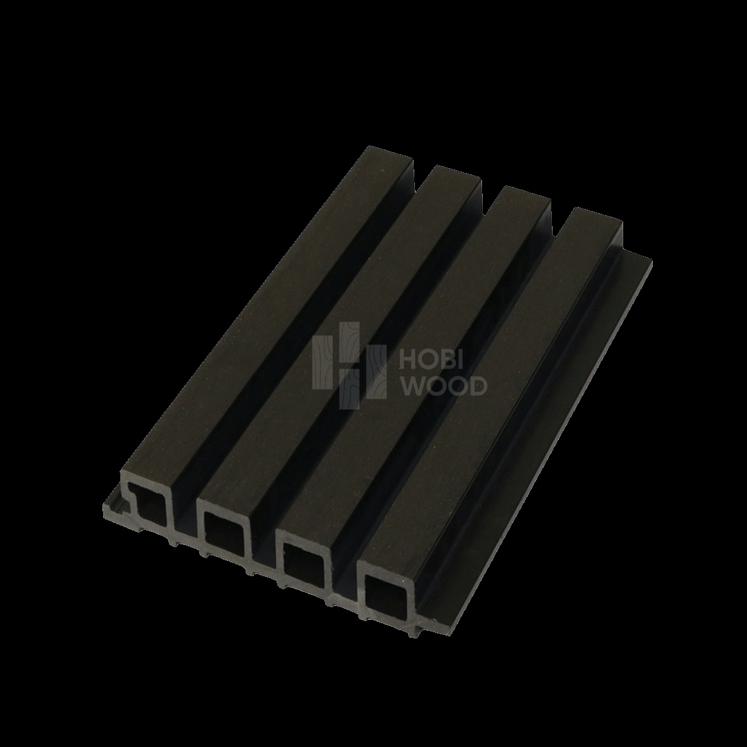 Tấm ốp lam sóng gỗ nhựa Black Charcoal