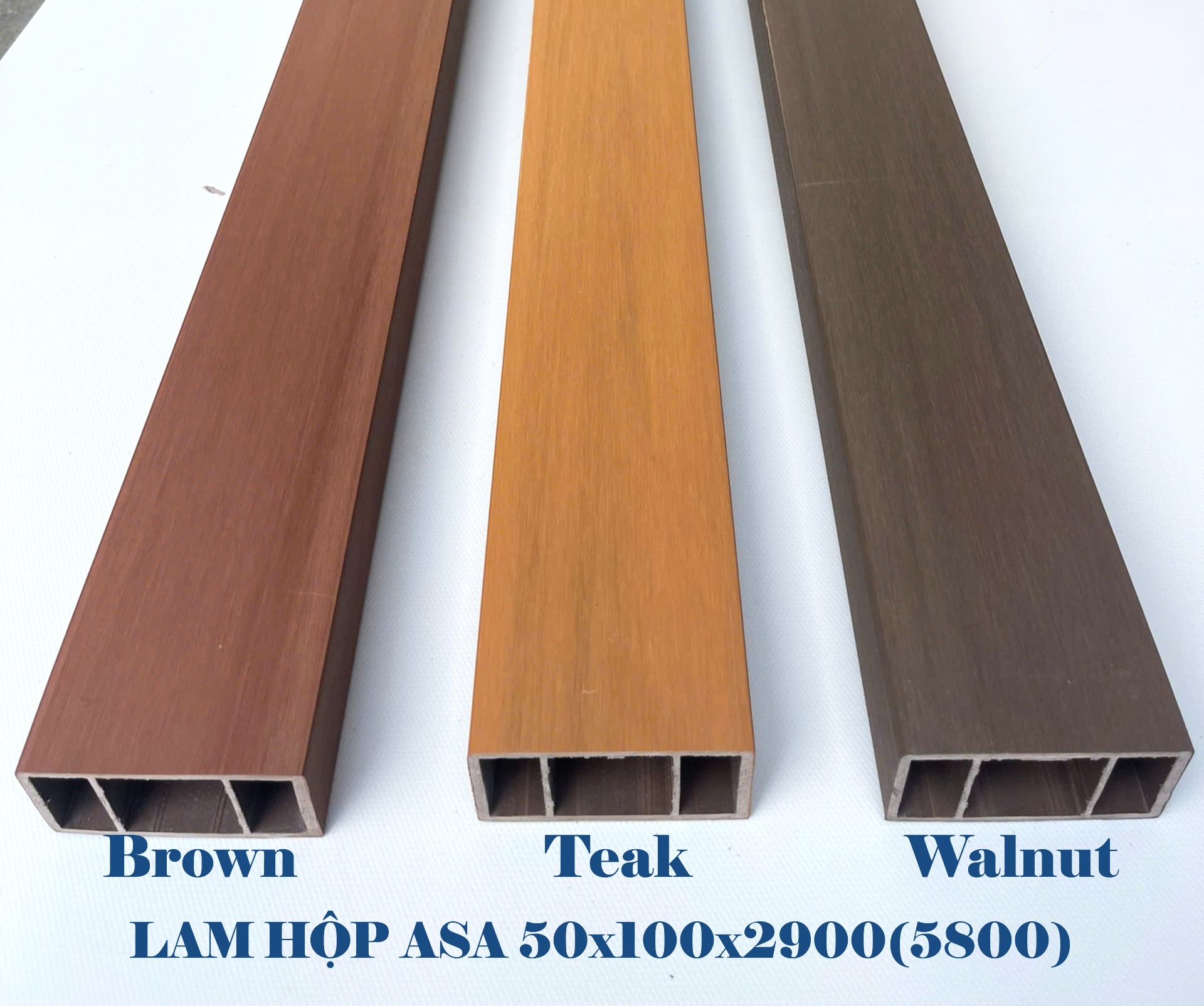Lam Hộp ASA ngoài trời 50x100mm