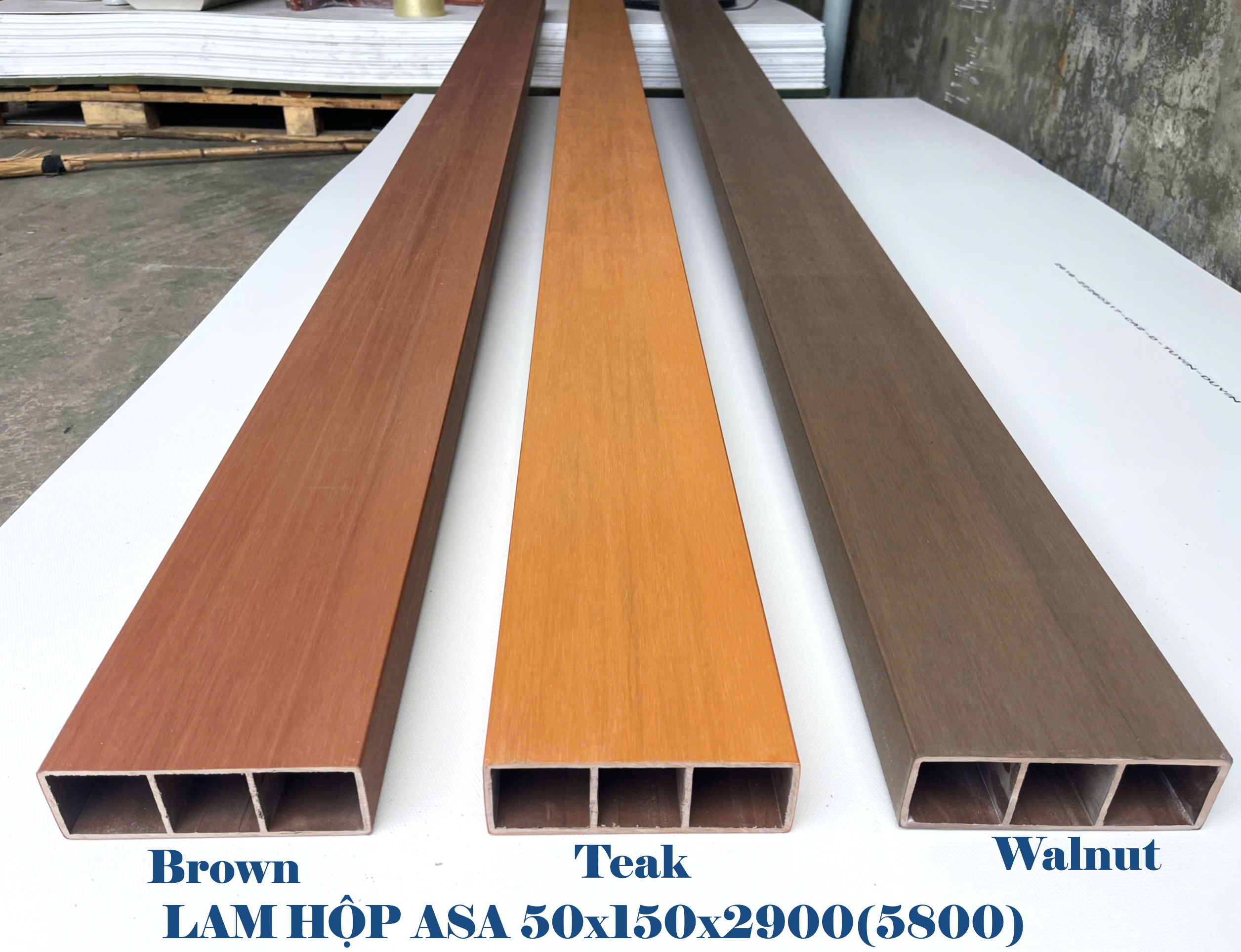 Lam Hộp ASA ngoài trời 50x150mm