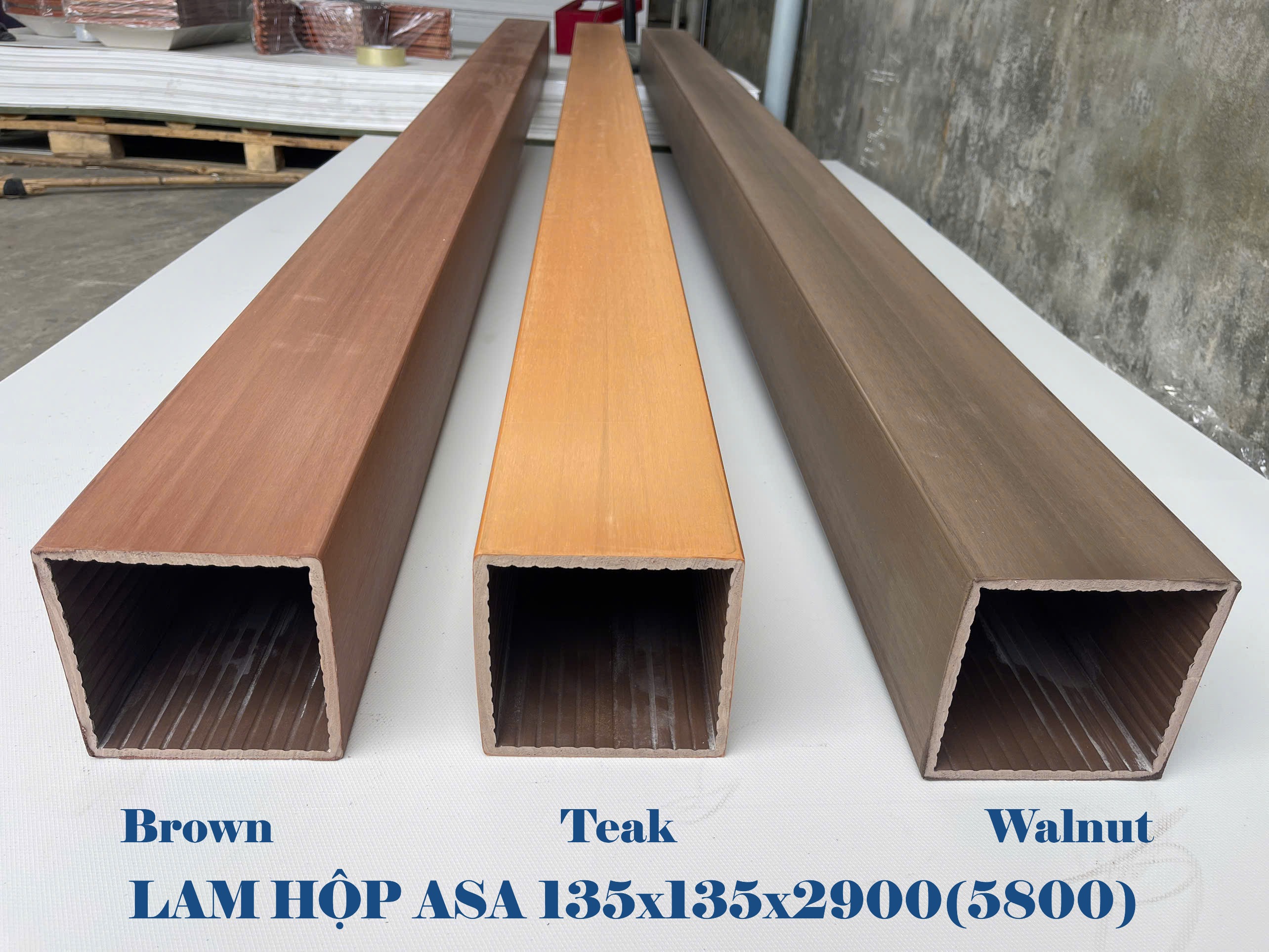 Lam Hộp ASA ngoài trời 135x135mm